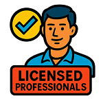 Licensed professionals icon